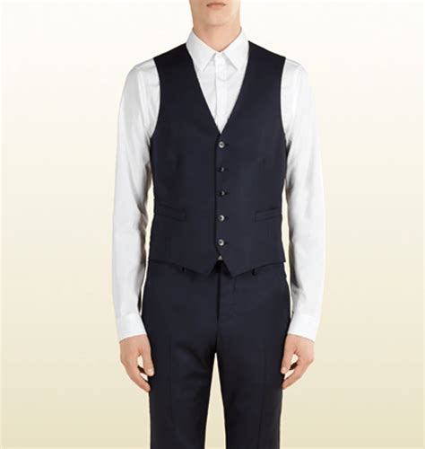 gucci vest and tie|gucci vests for men.